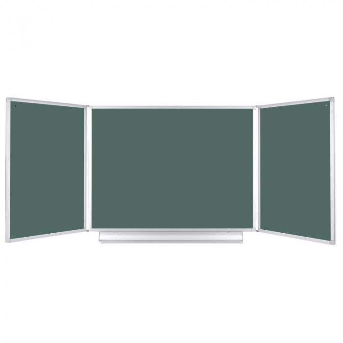 Zelená otevírací magnetická tabule keramická 1800-3600x1200 mm
