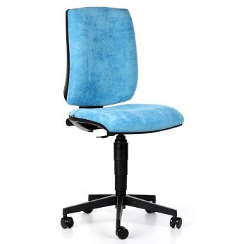 Kancelářská židle FIGO, modrá bez područek