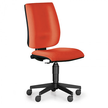 Kancelářská židle FIGO, červená bez područek