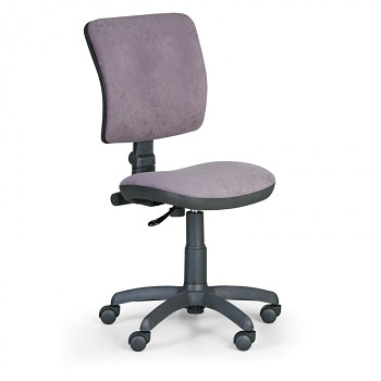 Kancelářská židle MILANO I, šedá bez područek, s kolečky