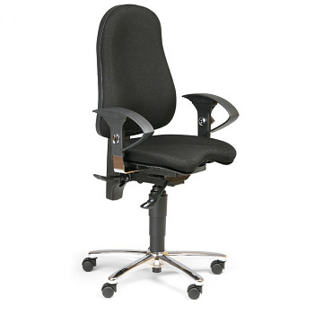 Zdravotní kancelářská židle EXETER černá