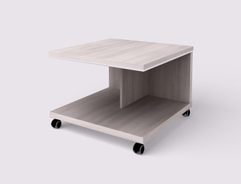 Konferenční stůl  700x 700x 500, akát světlý, WELS