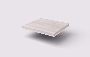 Horní obkladová deska  478x 429x 38, akát světlý, WELS