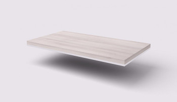 Horní obkladová deska  798x 429x 38, akát světlý, WELS