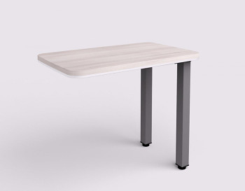 Stolový prvek  900x 550x762 mm, akát světlý, L, WELS