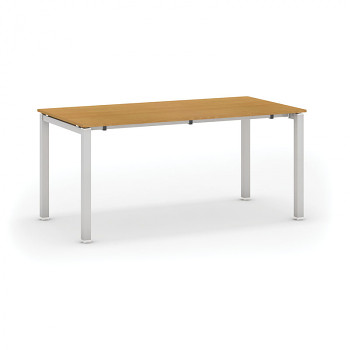 Jednací stůl 1600x 800x 745, buk, podnož šedá, AIR