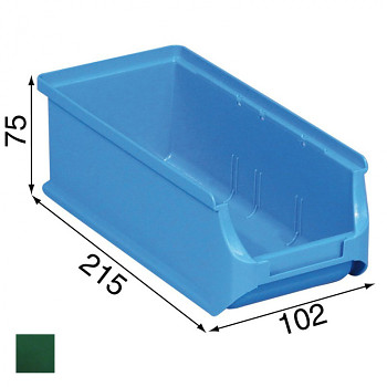 Plastové boxy na drobný materiál - 102 x 215 x 75 mm