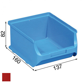 Plastové boxy na drobný materiál - 137 x 160 x 82 mm