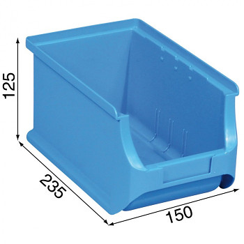 Plastové boxy na drobný materiál - 150 x 235 x 125 mm