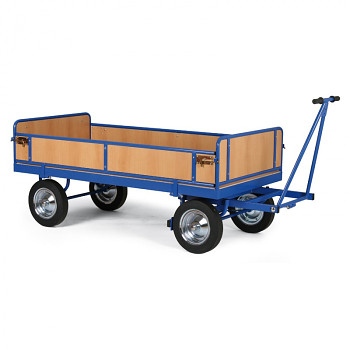 Plošinový vozík 1500 kg, 2000 x1000 mm, 101005