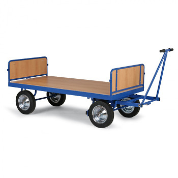 Plošinový vozík  600 kg, 2000 x1000 mm, 101006
