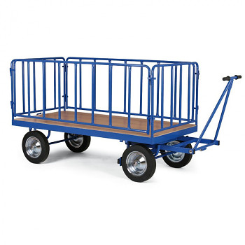 Plošinový vozík  600 kg, 2000 x1000 mm, 101010