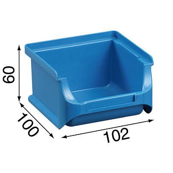 Plastové boxy na drobný materiál - 102 x 100 x 60 mm