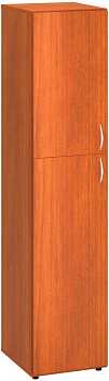 Kancelářská skříň, 1780x 400x470, třešeň, levá dělená, CLASSIC