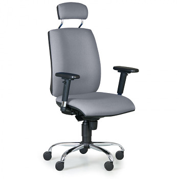 Kancelářská židle FLEXIBLE šedá