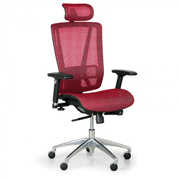 Kancelářská židle LESTER N červená