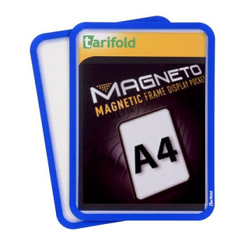 Magnetická kapsa A4, 2ks, modrá