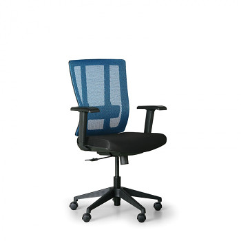 Kancelářská židle MET modrá