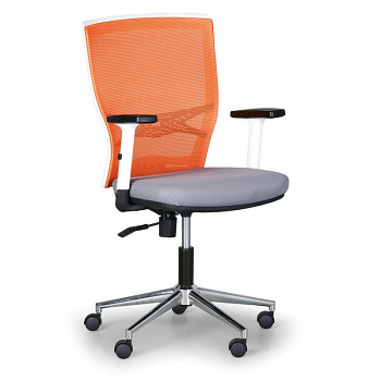 Kancelářská židle HAAG oranžová
