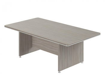 Jednací stůl 2200x1200x 762, dub šedý, WELS