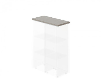 Horní obkladová deska  878x 429x 38, dub šedý, WELS