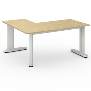Stůl FLEXIBLE L, bříza, 1600x1400