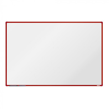 Magnetická tabule 1800x1200 mm, červený rám