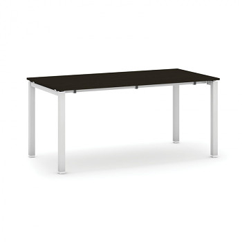 Jednací stůl 1600x 800x 745, wenge, podnož šedá, AIR