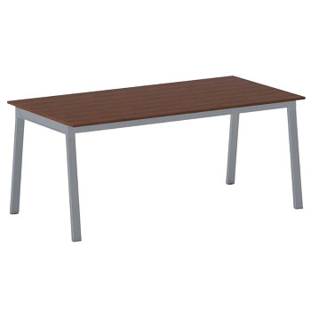 Jednací stůl 1800x 900x 750, třešeň, podnož šedá, BASIC