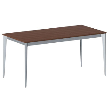 Jednací stůl 1600x 800x 750, třešeň, podnož šedá, ACTION