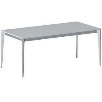 Jednací stůl 1800x 900x 750, šedá, podnož šedá, ACTION