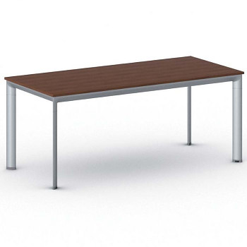 Jednací stůl 1800x 800x 740, třešeň, podnož šedá, INVITATION
