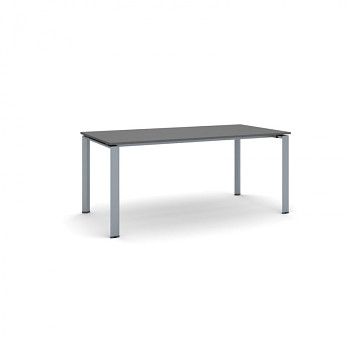 Jednací stůl 1800x 900x 750, antracit, podnož šedá, INFINITY