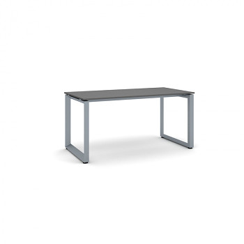Jednací stůl 1600x 800x 750, antracit, podnož šedá, INSPIRE