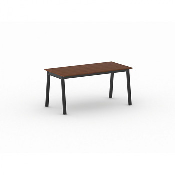 Jednací stůl 1600x 800x 750, třešeň, podnož černá, BASIC
