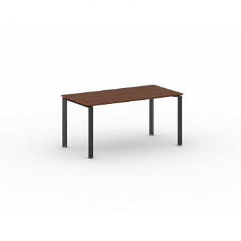 Jednací stůl 1600x 800x 750, třešeň, podnož černá, INFINITY