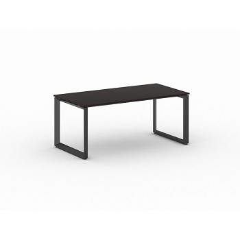 Jednací stůl 1800x 900x 750, wenge, podnož černá, INSPIRE