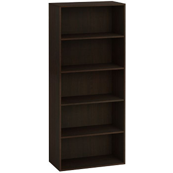 Kancelářská skříň - regál 1865x 800x400 mm, wenge, KOMBI