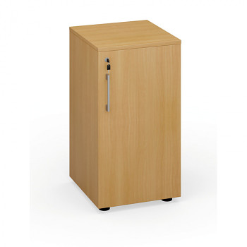 Kancelářská skříň  740x 400x420 mm, dveře křídlové, buk, PRIMO