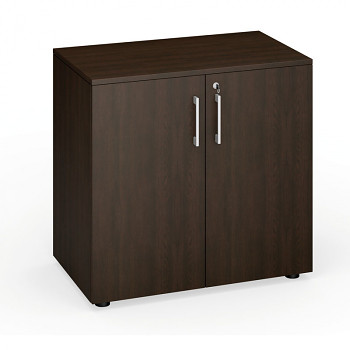 Kancelářská skříň  740x 800x420 mm, dveře křídlové, wenge, PRIMO