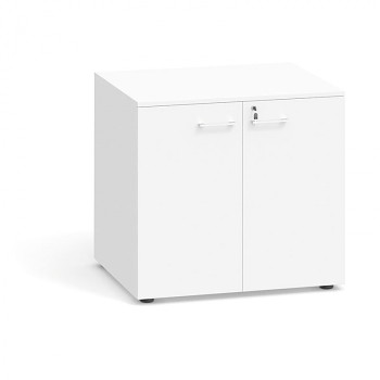 Kancelářská skříň  738x 800x640 mm, bílá, PRIMO