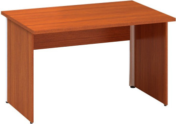 Kancelářský psací stůl CLASSIC A, 1200 x 800 mm, třešeň