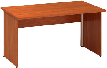 Kancelářský psací stůl CLASSIC A, 1400 x 800 mm, třešeň