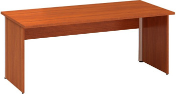 Kancelářský psací stůl CLASSIC A, 1800 x 800 mm, třešeň