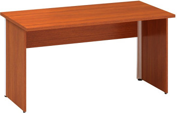 Kancelářský psací stůl CLASSIC A, 1400 x 700 mm, třešeň