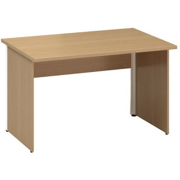 Kancelářský psací stůl CLASSIC A, 1200 x 800 mm, buk