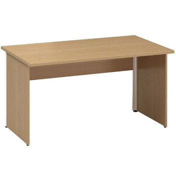 Kancelářský psací stůl CLASSIC A, 1400 x 800 mm, buk