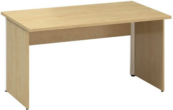 Kancelářský psací stůl CLASSIC A, 1400 x 800 mm, divoká hruška