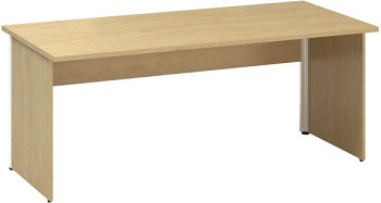 Kancelářský psací stůl CLASSIC A, 1800 x 800 mm, divoká hruška
