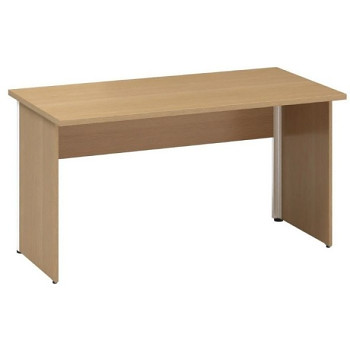Kancelářský psací stůl CLASSIC A, 1400 x 700 mm, buk